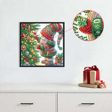 Load image into Gallery viewer, Diamond Painting - Partial Special Shaped - Christmas gnomes (30*30CM)
