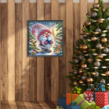 Load image into Gallery viewer, Diamond Painting - Partial Special Shaped - Christmas gnomes (30*30CM)
