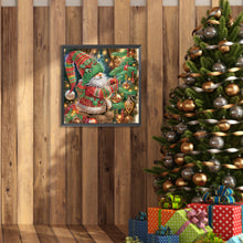 Load image into Gallery viewer, Diamond Painting - Partial Special Shaped - Christmas gnomes (30*30CM)
