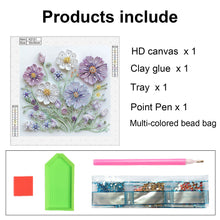Load image into Gallery viewer, Diamond Painting - Partial Special Shaped - Quilling paper flower (30*30CM)

