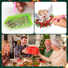 Load image into Gallery viewer, Christmas Angel Diamond Painting Tabletop Ornaments Kit Bedroom Table Decor
