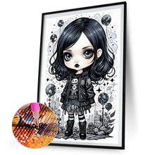 Load image into Gallery viewer, AB Diamond Painting - Full Round - Goth girl (40*60CM)
