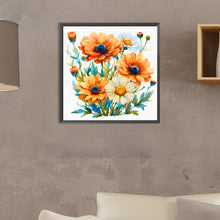 Load image into Gallery viewer, Diamond Painting - Full Square - Orange daisy (30*30CM)
