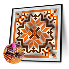 Load image into Gallery viewer, Diamond Painting - Full Square - Orange mosaic (30*30CM)
