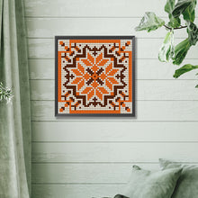 Load image into Gallery viewer, Diamond Painting - Full Square - Orange mosaic (30*30CM)
