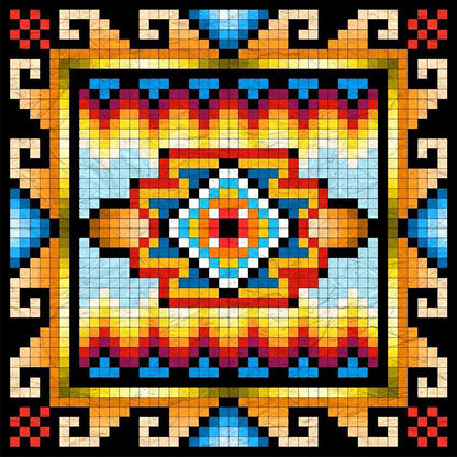 Diamond Painting - Full Square - Traditional eye mosaic (30*30CM)
