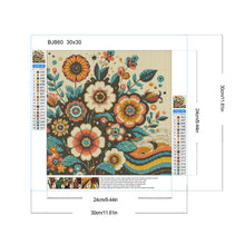 Load image into Gallery viewer, Diamond Painting - Full Round - Simple bouquet (30*30CM)
