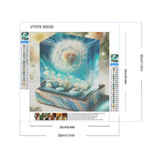 Load image into Gallery viewer, Diamond Painting - Full Round - Dandelion cube (30*30CM)
