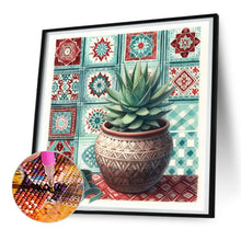 Load image into Gallery viewer, Diamond Painting - Full Round - Datura aloe (30*30CM)
