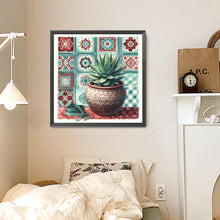 Load image into Gallery viewer, Diamond Painting - Full Round - Datura aloe (30*30CM)
