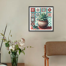 Load image into Gallery viewer, Diamond Painting - Full Round - Datura aloe (30*30CM)
