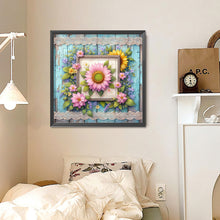 Load image into Gallery viewer, Diamond Painting - Full Round - Pink sunflower (30*30CM)
