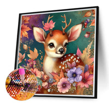 Load image into Gallery viewer, Diamond Painting - Full Round - Autumn elk (40*40CM)
