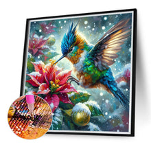 Load image into Gallery viewer, Diamond Painting - Full Round - Poinsettia hummingbird (40*40CM)
