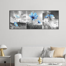 Load image into Gallery viewer, Diamond Painting - Full Round - Blue flower (80*30CM)

