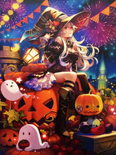 Load image into Gallery viewer, Diamond Painting - Full Round - Halloween witch (40*60CM)
