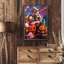 Load image into Gallery viewer, Diamond Painting - Full Round - Halloween witch (40*60CM)
