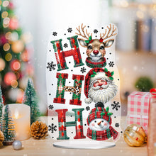 Load image into Gallery viewer, Acrylic Special Shape Christmas DIY Diamond Painting Desktop Ornaments
