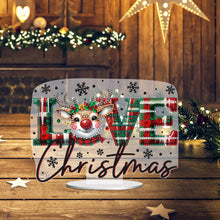 Load image into Gallery viewer, Acrylic Special Shape Christmas DIY Diamond Painting Desktop Ornaments
