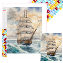 Load image into Gallery viewer, Diamond Painting - Full Square - Sailboat (30*40CM)
