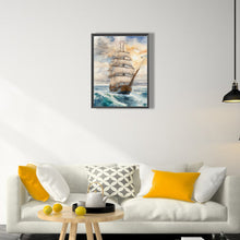 Load image into Gallery viewer, Diamond Painting - Full Square - Sailboat (30*40CM)
