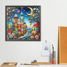 Load image into Gallery viewer, Diamond Painting - Full Round - Colorful house street (40*40CM)

