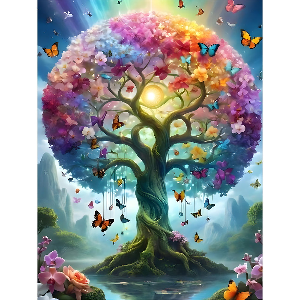 Diamond Painting - Full Round - Tree of life (30*40CM)