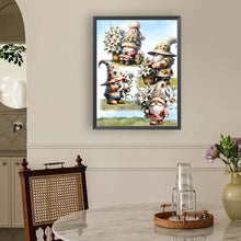 Load image into Gallery viewer, Diamond Painting - Full Round - Flower gnome (30*40CM)
