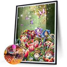 Load image into Gallery viewer, Diamond Painting - Full Round - Flower gnome (30*40CM)
