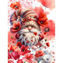 Load image into Gallery viewer, Diamond Painting - Full Round - Flower gnome (30*40CM)

