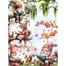 Load image into Gallery viewer, Diamond Painting - Full Round - Flower gnome (30*40CM)
