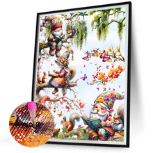 Load image into Gallery viewer, Diamond Painting - Full Round - Flower gnome (30*40CM)
