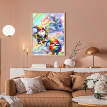 Load image into Gallery viewer, Diamond Painting - Full Round - Flower gnome (30*40CM)
