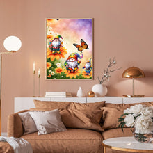 Load image into Gallery viewer, Diamond Painting - Full Round - Flower gnome (30*40CM)
