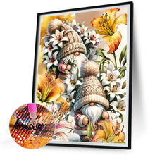 Load image into Gallery viewer, Diamond Painting - Full Round - Flower gnome (30*40CM)
