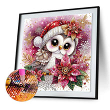 Load image into Gallery viewer, Diamond Painting - Full Round - Christmas cat head Eagle (30*30CM)
