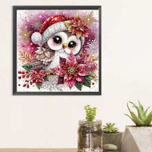 Load image into Gallery viewer, Diamond Painting - Full Round - Christmas cat head Eagle (30*30CM)
