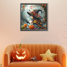 Load image into Gallery viewer, AB Diamond Painting - Full Round - Autumn Witch (40*40CM)
