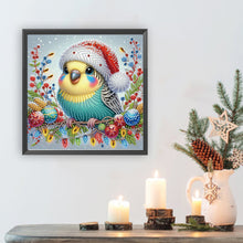 Load image into Gallery viewer, Diamond Painting - Partial Special Shaped - Christmas Bird (30*30CM)
