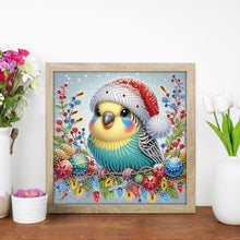 Load image into Gallery viewer, Diamond Painting - Partial Special Shaped - Christmas Bird (30*30CM)
