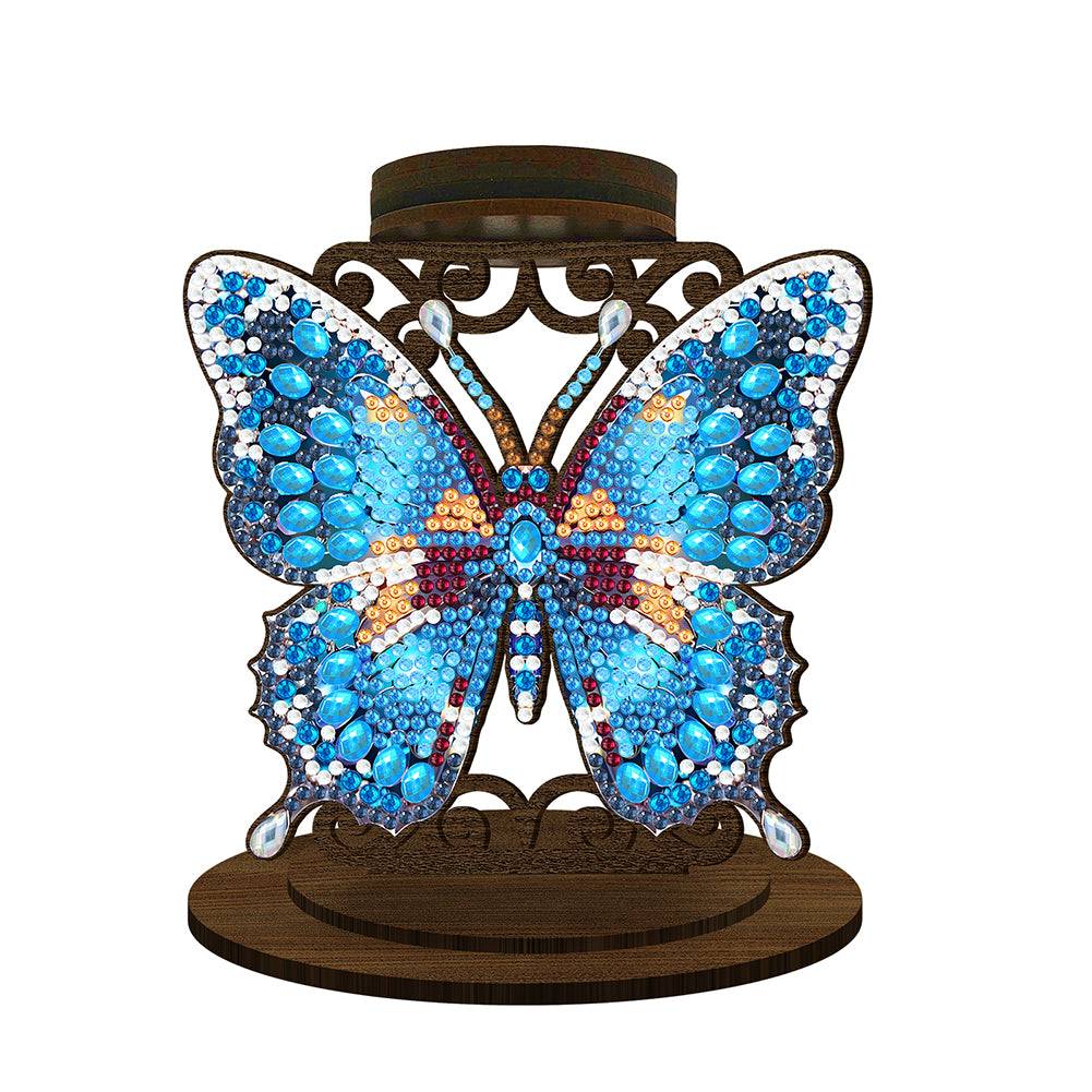 Animal Desktop 5D DIY Diamond Painting Art Candle Holder Unique Artistic Gift