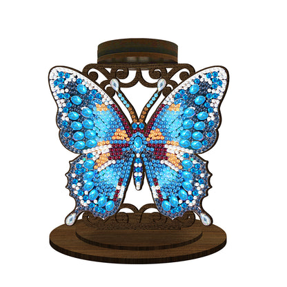 Animal Desktop 5D DIY Diamond Painting Art Candle Holder Unique Artistic Gift
