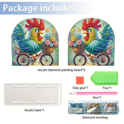 Acrylic Animals Diamond Art Storage Rack Diamond Painting Napkin Holder Ornament