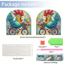 Load image into Gallery viewer, Acrylic Animals Diamond Art Storage Rack Diamond Painting Napkin Holder Ornament
