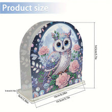 Load image into Gallery viewer, Acrylic Animals Diamond Art Storage Rack Diamond Painting Napkin Holder Ornament
