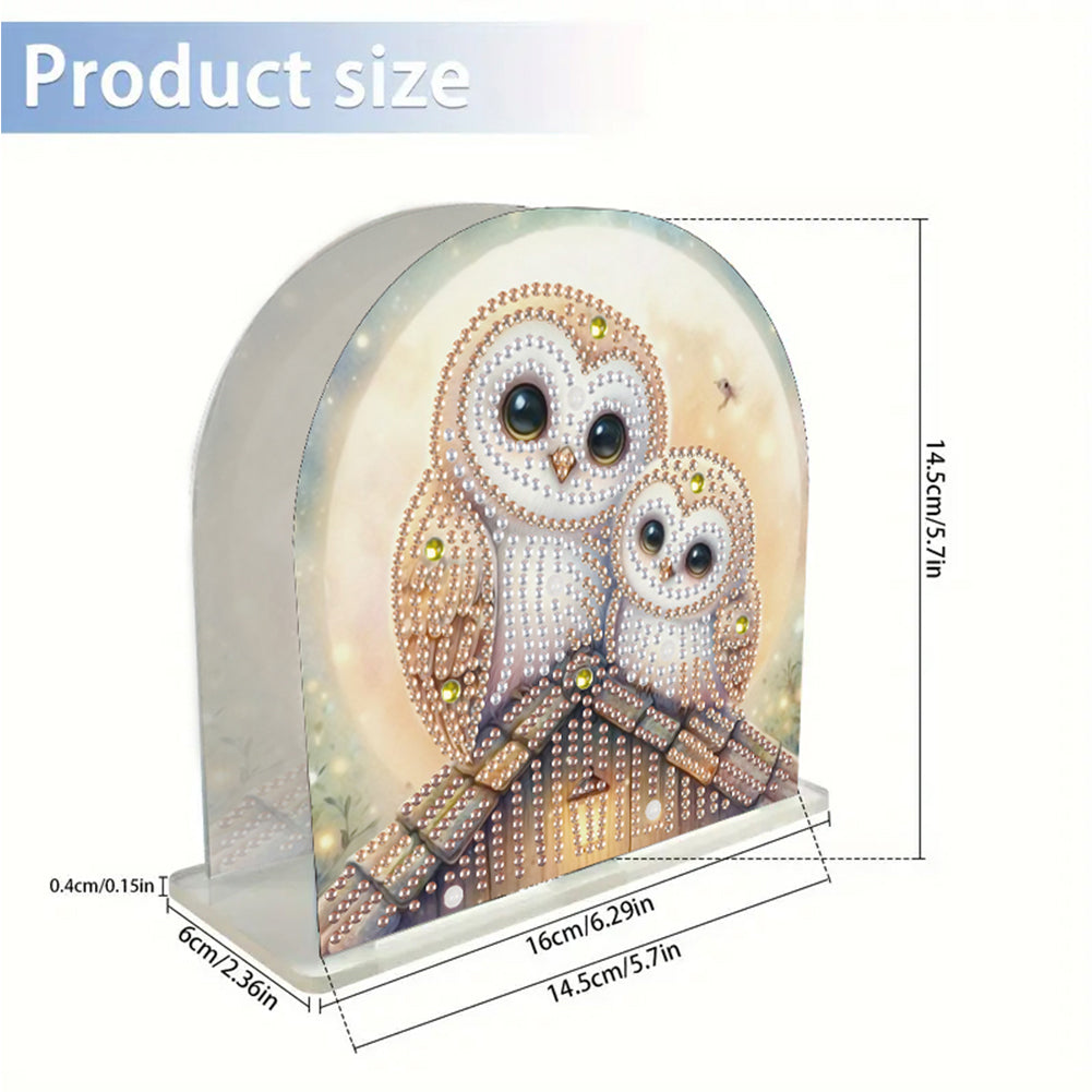 Acrylic Animals Diamond Art Storage Rack Diamond Painting Napkin Holder Ornament