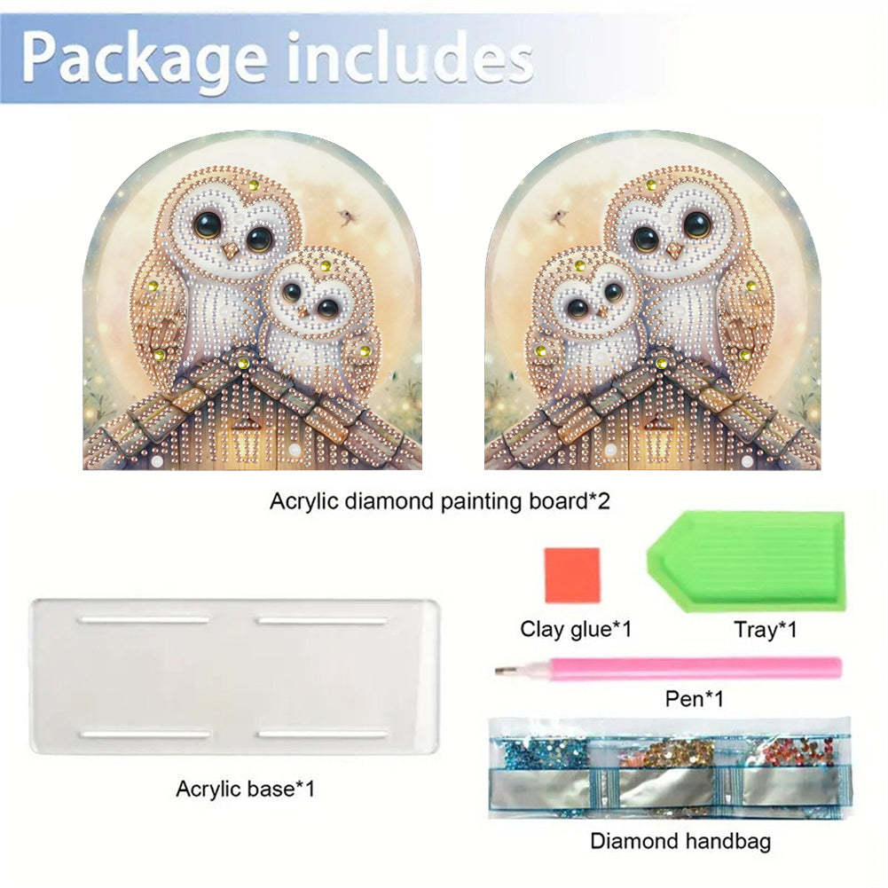 Acrylic Animals Diamond Art Storage Rack Diamond Painting Napkin Holder Ornament