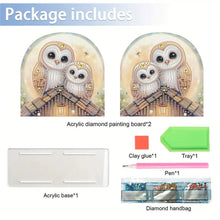 Load image into Gallery viewer, Acrylic Animals Diamond Art Storage Rack Diamond Painting Napkin Holder Ornament
