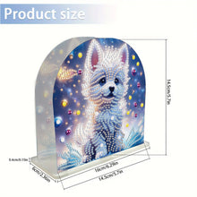 Load image into Gallery viewer, Acrylic Animals Diamond Art Storage Rack Diamond Painting Napkin Holder Ornament
