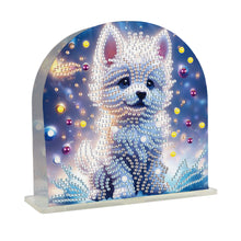 Load image into Gallery viewer, Acrylic Animals Diamond Art Storage Rack Diamond Painting Napkin Holder Ornament
